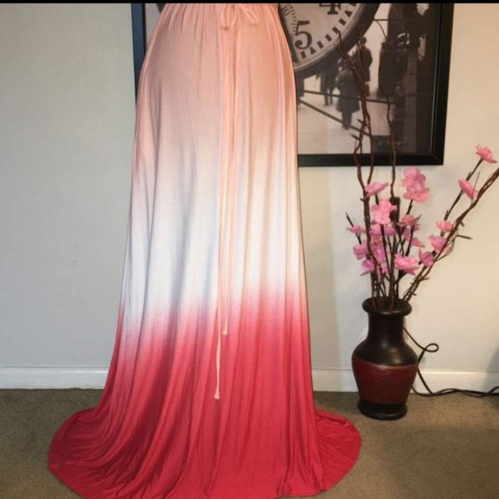 NY&Co Halter Maxi Dress
